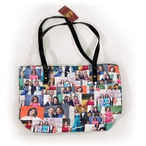 Portraits of Michelle Obama Shoulder/Tote Bag